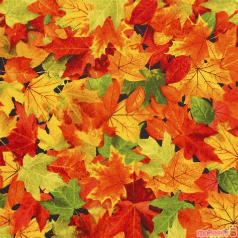 folliage metallic fabric maple|Fabric Maple Leaves .